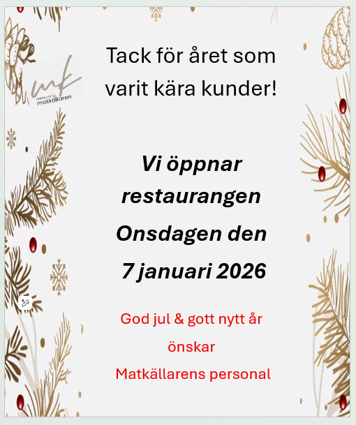 julbild 2025 stängt